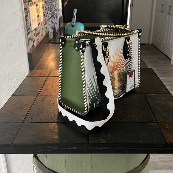 *SOLD* CHiP Bags modern style Christian apparel ocean palm tropical tote purse - Picture 8 of 17